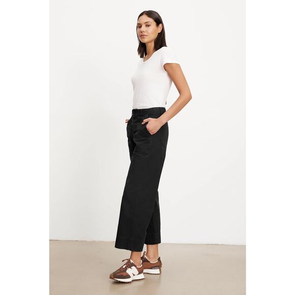 Velvet by Graham & Spencer Black Wide Leg Pants - Picture 5 of 8